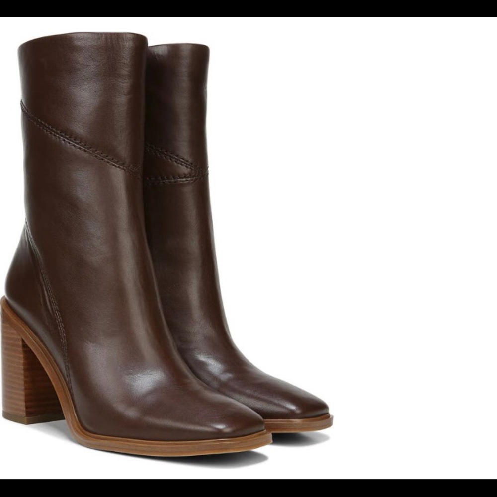 Franco Sarto Square Toe Stevie Boots